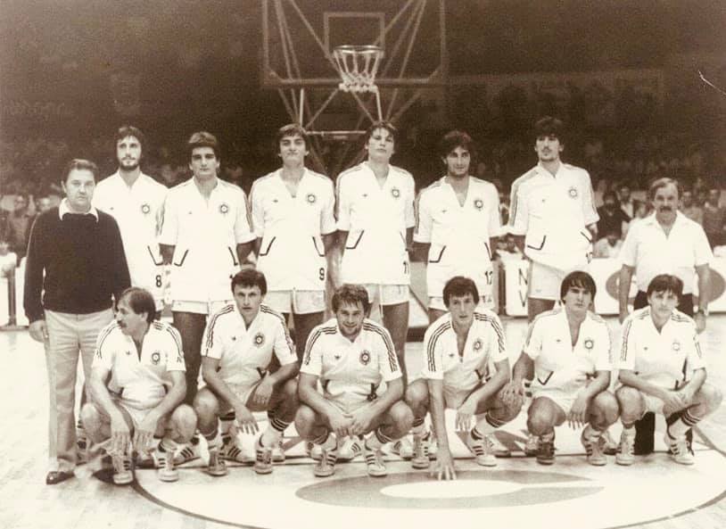 Ekipa KK Partizan iz sezone 1981/82